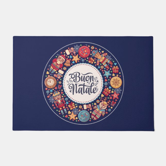 Buon Natale Doormat Fußmatte (Vorderseite)