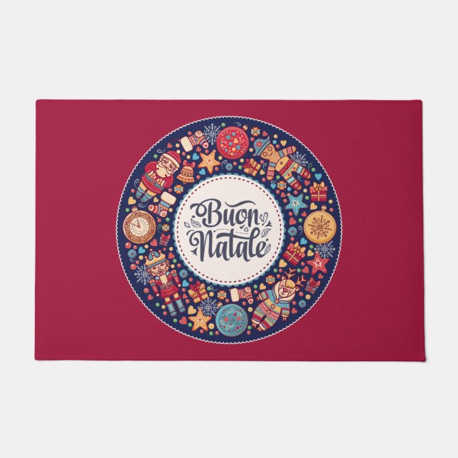 Buon Natale Doormat Fußmatte (Vorderseite)