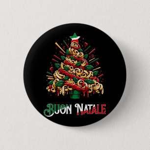 Buon natale italian Pasta Weihnachten Weihnachten Button
