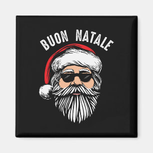 Buon natale italian santa claus babbo lustiger chr magnet