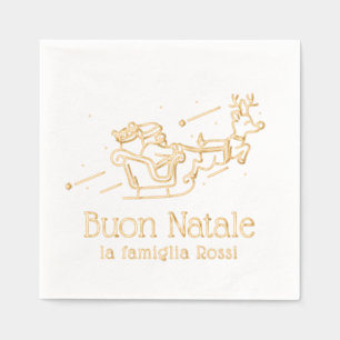 Buon Natale Italie Noël Party Père Noël