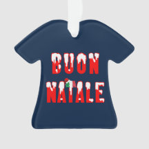 Buon Natale Italienische Weihnachtsdekoration