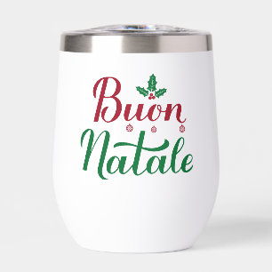 Buon Natale Noël rouge et vert