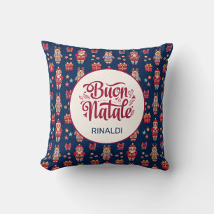 Buon Natale Personalisiert Kissen