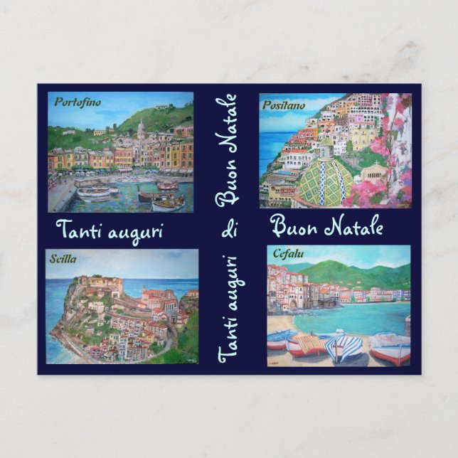 Buon Natale - Postkarte (Vorderseite)