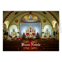 Buon Natale Sanctuary Weihnachtskarte