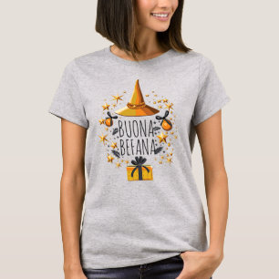 Buona Befana Weihnachtshexe T-Shirt