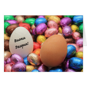 Buona Pasqua Chocolat oeufs de pâques