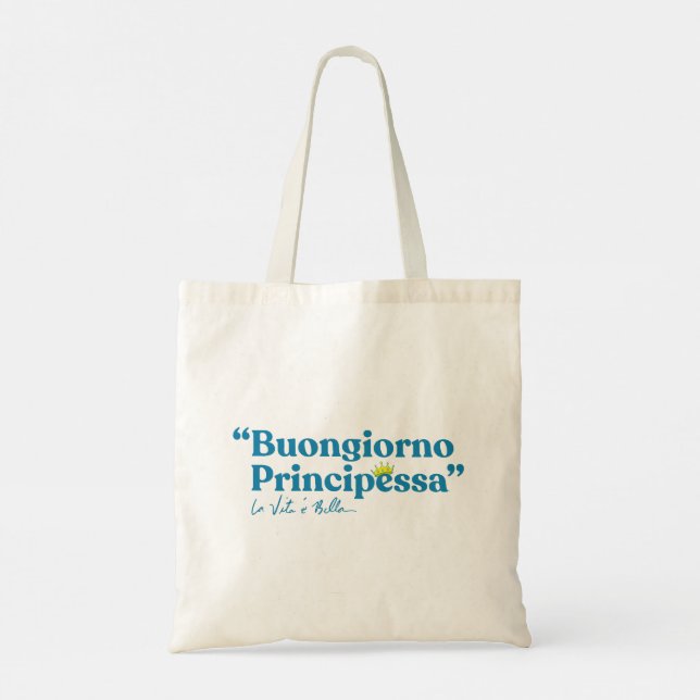 Buongiorno Principessa Tragetasche (Rückseite)
