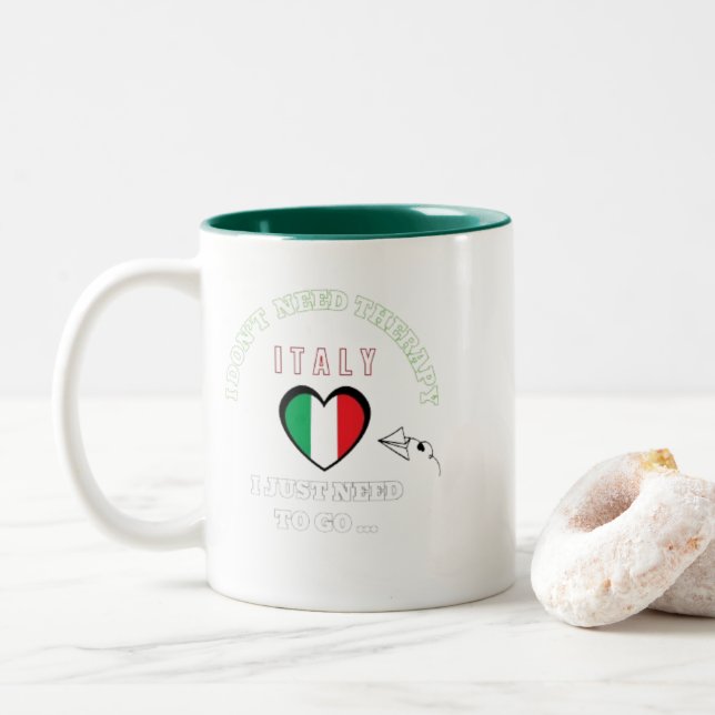 Buongiorno Tasse Italien (Mit Donut)