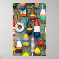 Buoys bei Blue Rocks Nova Scotia