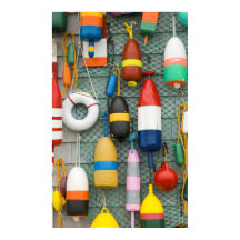 Buoys bei Blue Rocks Nova Scotia