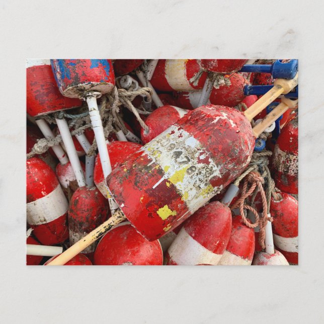 Buoys Postcard Postkarte (Vorderseite)