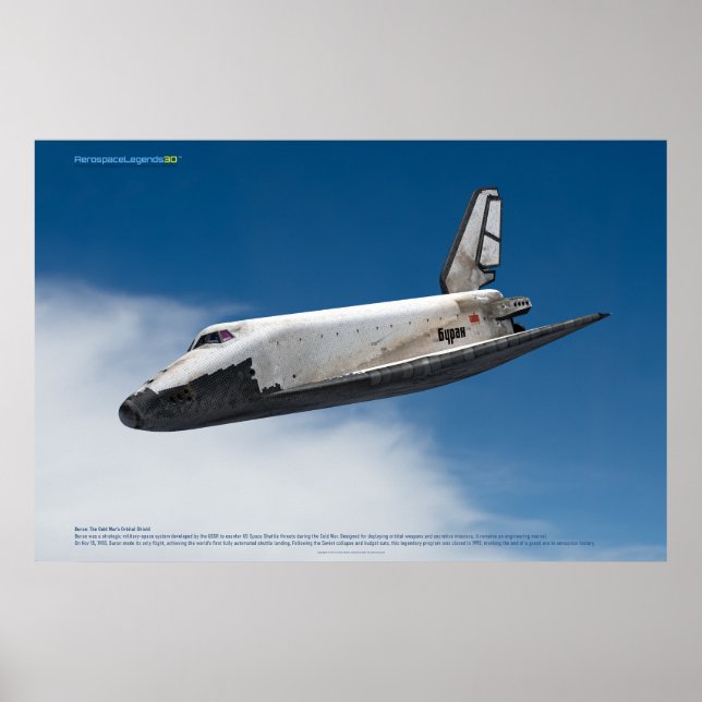 Buran: Returning Through the Clouds Poster (Vorne)