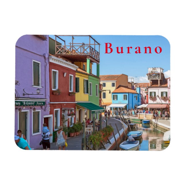 Burano. 11. magnet (Horizontal)