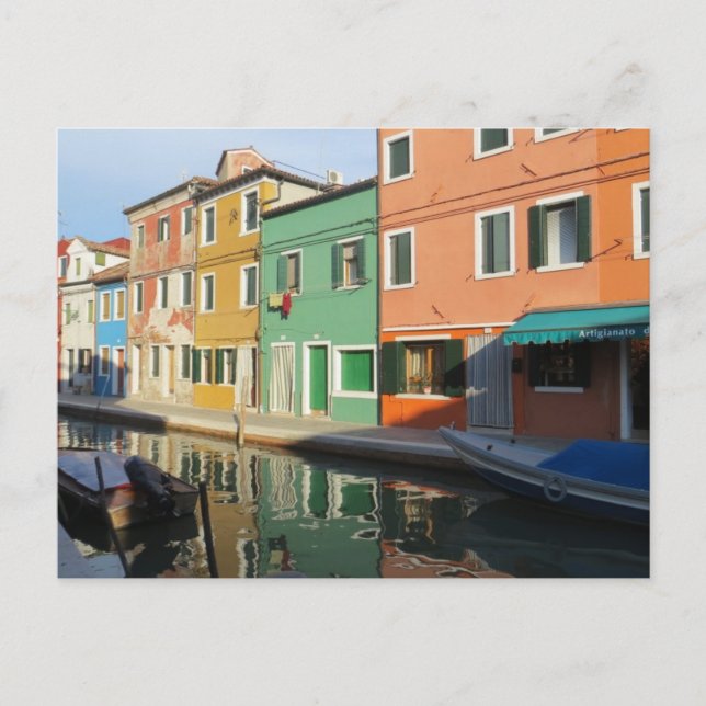 Burano, Burano! Postkarte (Vorderseite)
