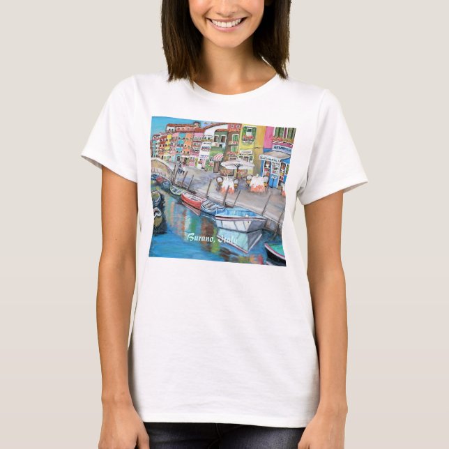 Burano, Italien-T - Shirt (Vorderseite)