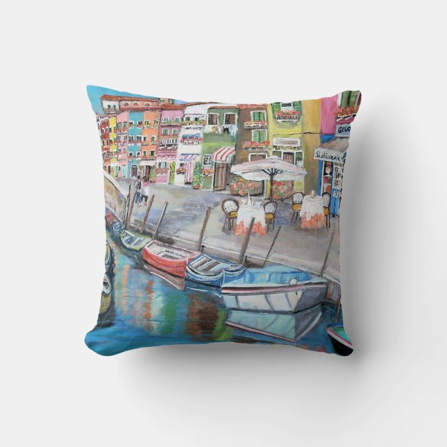 Burano, Italien - Wurfs-Kissen Kissen (Vorderseite)
