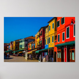 Burano, Italy Poster