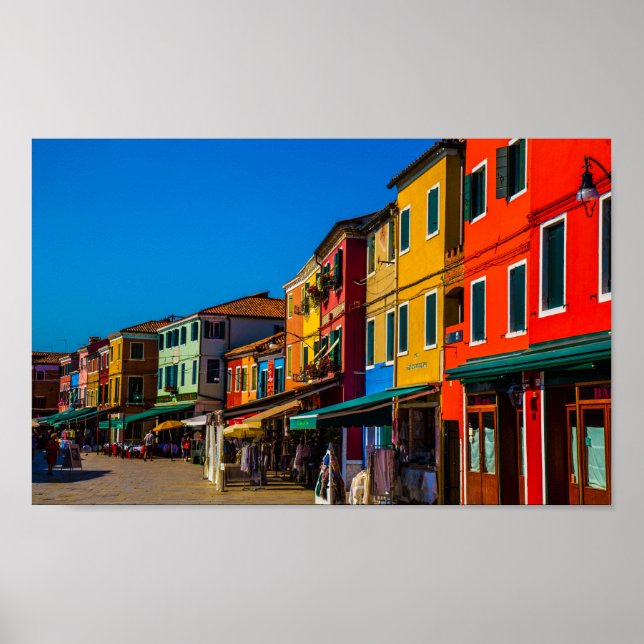 Burano, Italy Poster (Vorne)