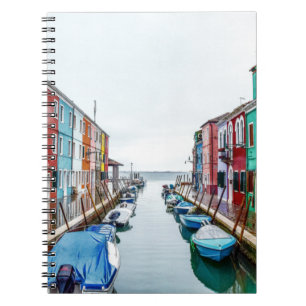 Burano Venedig Metropolitan Stadt Venedig Italien Notizblock