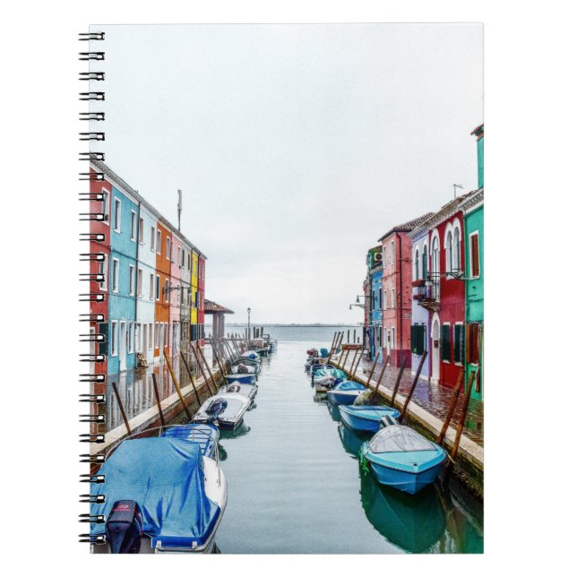 Burano Venedig Metropolitan Stadt Venedig Italien Notizblock (Vorderseite)