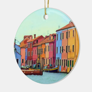 BURANO - Venezianisch Lagoon Venice - Burano Keramik Ornament