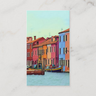 BURANO - Venezianisch Lagoon Venice - Burano Visitenkarte