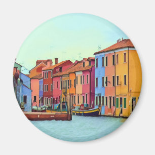 BURANO - Venezianische Lagune Venedig - Burano Magnet