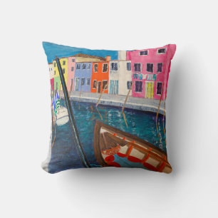 Burano Venice Italien Kissen