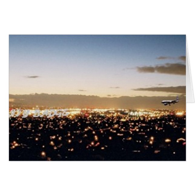 Burbank Nightscape (Vorderseite (Horizontal))