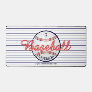 Bureau À Thèmes De Baseball Mats & Pads