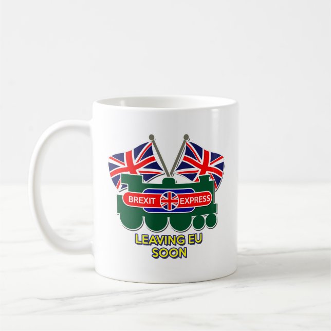 Bureau de billets Brexit Mug (Gauche)