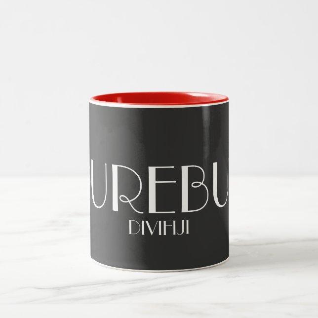 Burebus Zweifarbige Tasse (Mittel)