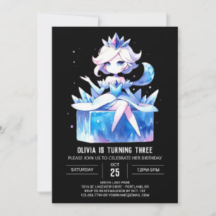 Burg Adorable Princess Birthday Einladung