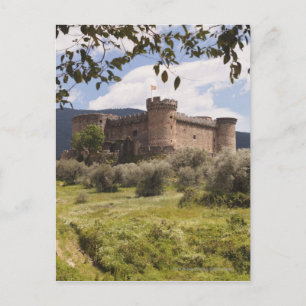 Burg aus dem 15. Jahrhundert des Herzogs von Albur Postkarte