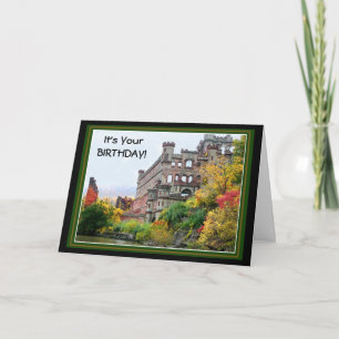 Burg Bannermans / Herbst Geburtstag Karte