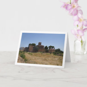 Burg Benisanó, Valencia, Spanien, Spanisch Karte