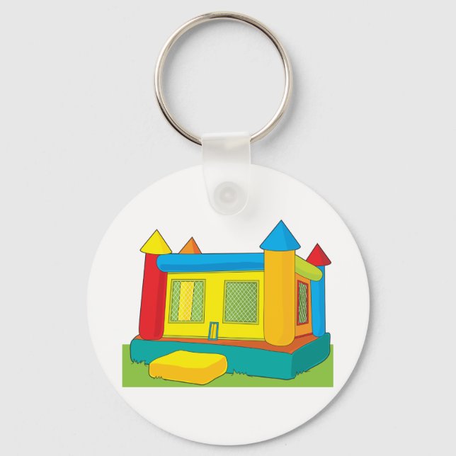 Burg Bounce Schlüsselanhänger (Vorderseite)