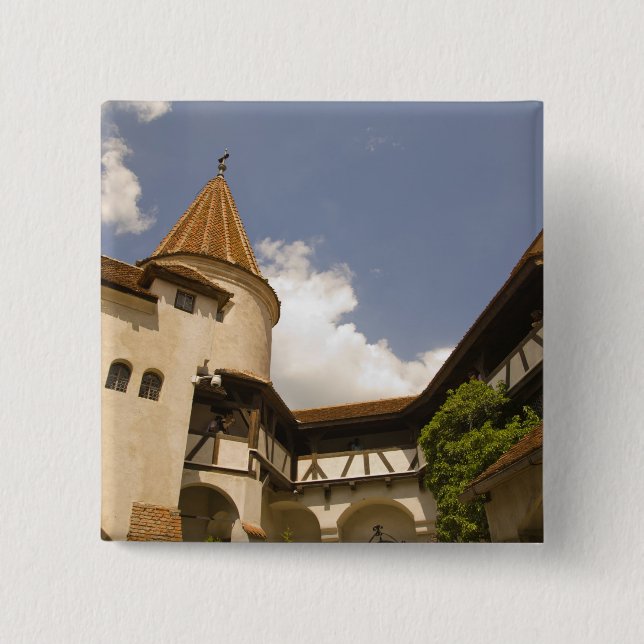 Burg Bran Castle aus dem 13. Jahrhundert (Burg der Button (Vorderseite)
