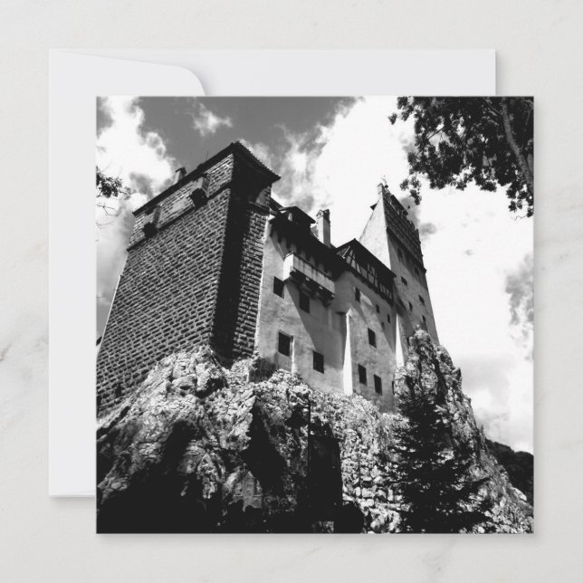 Burg Bran Dracula Rumänien Karte (Vorderseite)