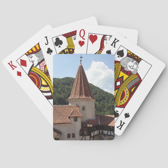 Burg Bran Dracula Spielkarten (Rückseite)