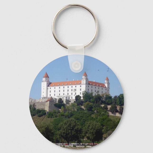 Burg Bratilava Schlüsselanhänger (Vorderseite)