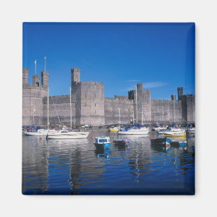 Burg Caernarfon, Gwynedd, Wales Magnet