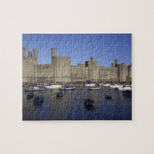 Burg Caernarfon, Gwynedd, Wales (RF)