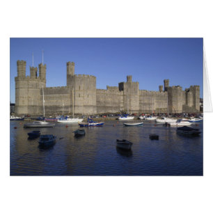 Burg Caernarfon, Gwynedd, Wales (RF)