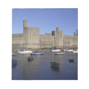 Burg Caernarfon, Gwynedd, Wales (RF) Notizblock