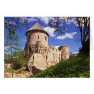 Burg Cesis in Lettland.