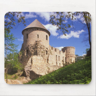 Burg Cesis in Lettland Mousepad