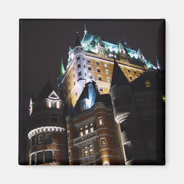 Burg Chateau Frontenac Magnet (Vorne)